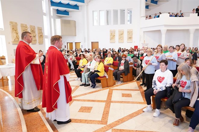 Godišnji susret Društva Prijatelja Maloga Isusa u crkvi Dobroga Pastira u Varaždinu